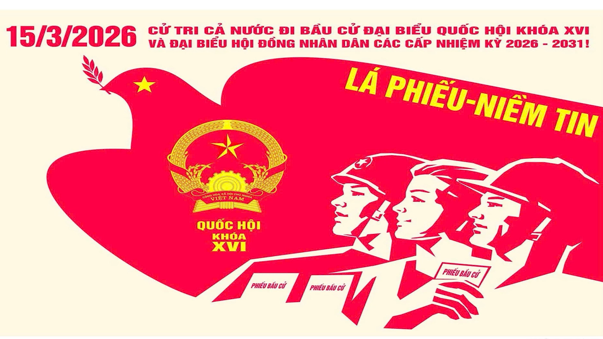 CHUYÊN MỤC BẦU CỬ ĐẠI BIỂU QUỐC HỘI KHÓA XVI, ĐẠI BIỂU HĐND CÁC CẤP NHIỆM KỲ 2026 – 2031